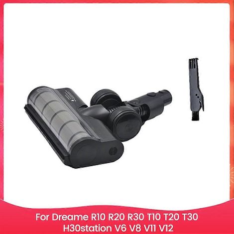 Pièces détachées pour aspirateurs portables Dreame R10, R20, R30, T20, T30, V11 et V12 : brosse électrique pour sols avec éclairage LED.