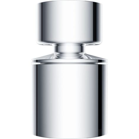 Luftsprudler-Wasserhahn, 22 mm, Wassersparfunktion für die Küche, Doppelfunktion, 360-Grad-Drehung, mit 5 Adaptern - Crezuo
