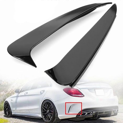 Cache de ventilation de pare-chocs arrière pour Mercedes-Benz W205 C43 C63 AMG (1/5)