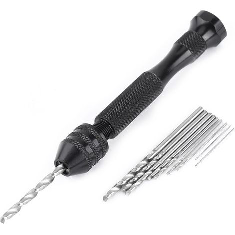Twist Drill, Mini Hand Precision Bit Bit Durability Bits Portbble for Faril (1/5)