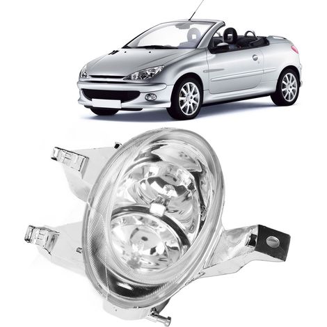 Frontnebelscheinwerfer und Nebellampen kompatibel mit Peugeot 206 CC 2000-2008 (Rechts: 6205T2) (1/5)
