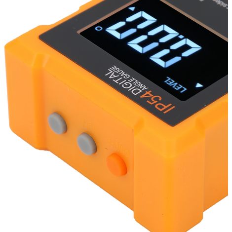 IP54 Vierseitiger digitaler magnetischer Neigungsmesser mit LCD-Bildschirm, digitalem Winkelmesser, Winkelmessgerät und Wasserwaage. (1/5)