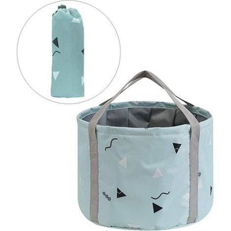 Baignoire pliable de 24 L pour grands pieds, spa pour les pieds portable, seau d'eau pliable pour les voyages et le camping-AquaForge (1/5)