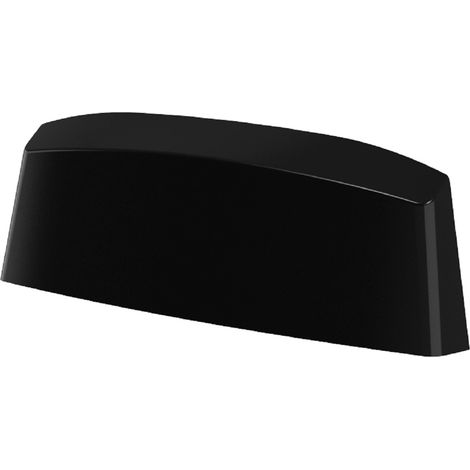 Wasserschlitzkappen für Fenster Schlitzfräsung Schwarz RAL9005 im 10er Pack (1/2)