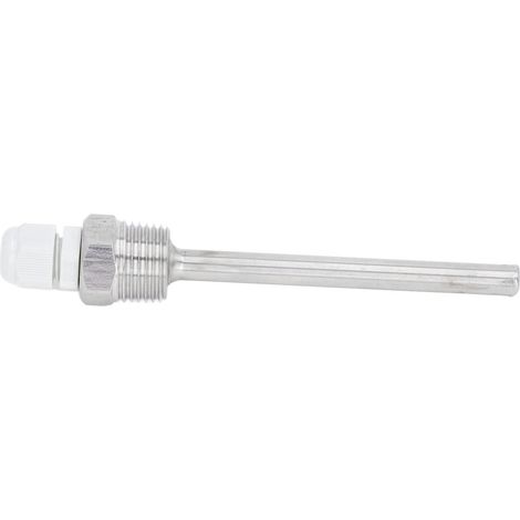 Doigt de gant en acier inoxydable de 100 mm avec capuchon en plastique ABS pour sonde de température solaire (1/5)
