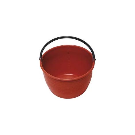 CESTA TONDA PER RACCOLTA LT.20- - capacitÃE lt.20, ÃE¸ cm.39x25h. - 5 pezzi STEFANPLAST