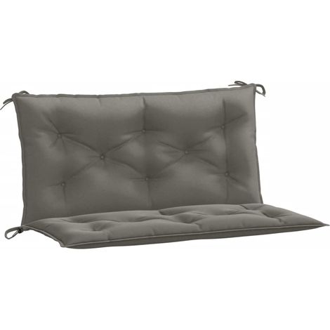 Maison Exclusive - Gartenbank-Auflagen 2 Stk. Melange Dunkelgrau