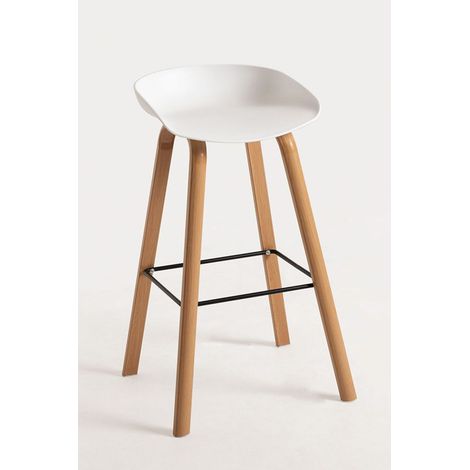 Packs Taburetes Cocina - Pack 2 Taburetes Tolbi - Blanco (1/5)