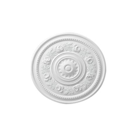 B16 DECOFLAIR Rosace Polystyrène expansé 710 x 520 x 32 mm - 1 pièce