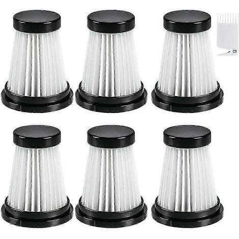 6 filtres HEPA pour aspirateur Moosoo K12 / Pro K13 et Genius Invictus One 1.0/2.0 - AquaForge Portable (1/5)
