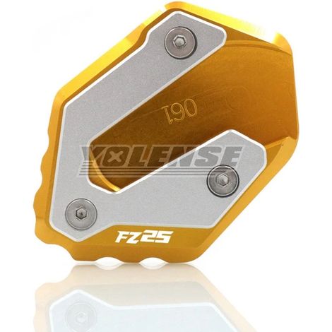 (Gold-FZ25) Compatible avec YAMAHA FZ 25 FZ-25 FZ25 2017-2024 : béquille latérale, extension et support. (1/5)