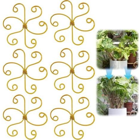Support de Tronc Monstera réutilisable - Stabilisateur réutilisable pour Monstera - 6 Accessoires pour (1/4)