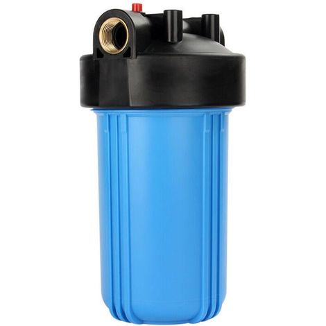 10-Zoll-Wasserfiltergehäuse in Blau, Filterkartuschen, blaues Gehäuse (1)