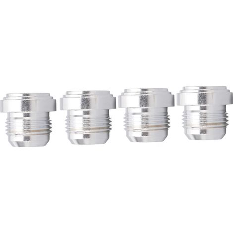 4-teiliges AN12-Aluminium-Fitting, 12AN-Außengewinde, schweißbar, Universalsockel, einfache Montage (1/5)