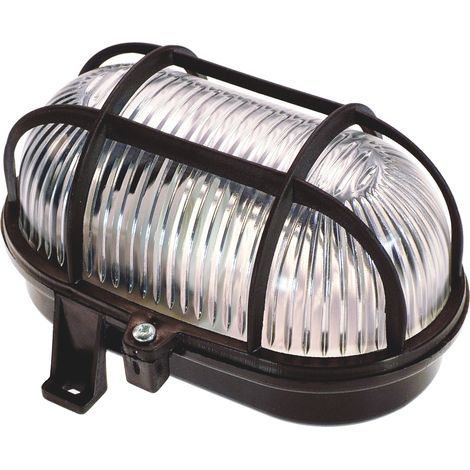 as - Schwabe Deckenleuchte Schwarz E27 60W IP44