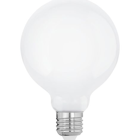 Ampoule LED globe E27, lampe Milky en verre opaque, 9 watts (1/5)