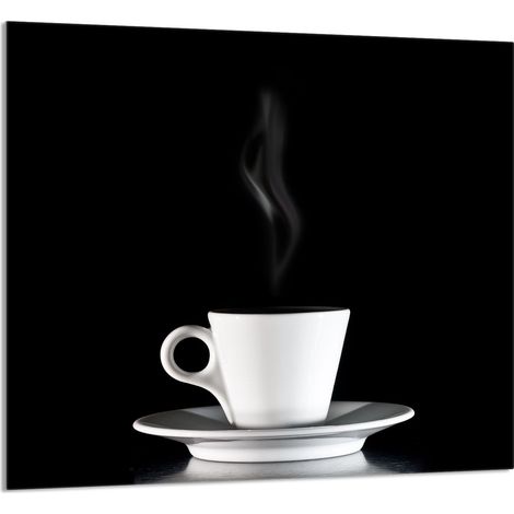 GLASPLATTE FÜR KÜCHE 65x60 Kaffee (1/5)