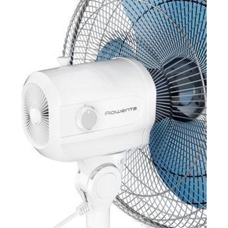 Rowenta – Ventilateur sur pied 55W – Puissance sonore 50dB – Hauteur 130 cm – 3 vitesses – Alimentation secteur – Blanc (1/5)