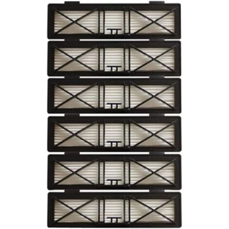 Lot de 6 filtres HEPA pour Neato Botvac D7 D3 D4 D5 D6 D70 D75 D80 D85 pour filtres Neato Botvac 75e 80 85 pièces (1/5)