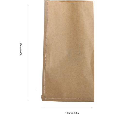 Vintage-Kraftpapier-Samentüten für Saatgut, Bestäubung und Aufbewahrung – 100 umweltfreundliche Qualitätstüten, 11 x 22 cm (1/5)