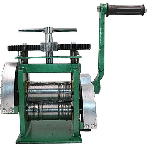 Machine à rouler combinée, rouleaux métalliques manuels, conceptions d'aplatissement, outil de fabrication de bijoux (1/5)