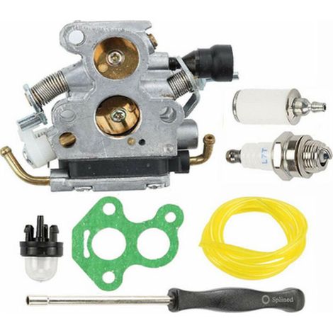 Kit de bougies d'allumage pour carburateur H435 de tondeuse à gazon 26 cm3, kit d'entretien des bougies d'allumage pour carburateur de tondeuse à gazon