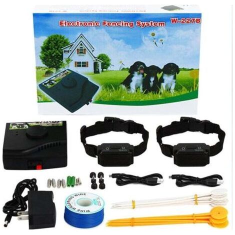 Electric Fence for Dogs Anti-Escape Collar with 2 Collars Electric Fence for Dogs Anti-Escape Collar (1/4)