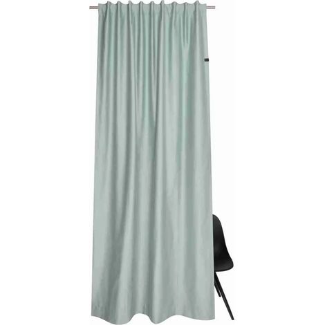 [GEBRAUCHT] B-Ware Schöner Wohnen Kollektion Vorhang Gardine Soft Baumwolle Grün Salbei 130x250 Cm
