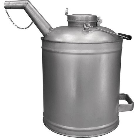 Latta di stoccaggio dell'olio VKV 10000. Metallo. zincato 10,0 l Samoa Hallbauer
