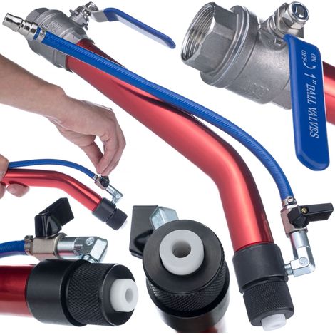 Rosfix Pistolenspritzgerät V1 – Für Verputzmaschine MultiSpray PRMS3.7/MS4000/PRMS4 Präzise & Ergonomisch Für Gips-, Zement- & Dämmputze Putzspritzpistole (1/5)