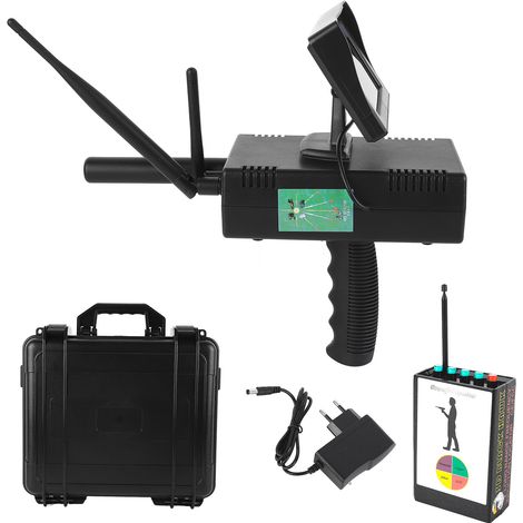 Détecteur de métaux 3D Or Argent Cuivre Diamant Positionnement Haute Précision Scanner Trésor Souterrain Prise UE 100‑240V (1/5)