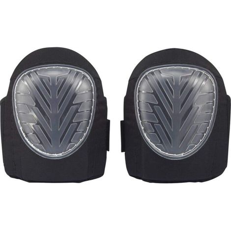 Genouillères, corps en PVC et polyester 600D, doublées de coussinet EVA + silicone, protection des genoux, adaptées à la construction et au jardinage (1/4)