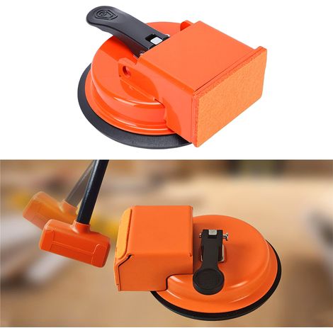 Ventouse spéciale pour le raccordement de parquets et de carrelages, suffisamment résistante pour supporter un poids de 70 kg, n'abîme pas le sol et ne se détache pas facilement. (1/5)