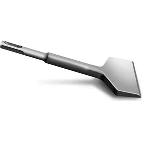 Enowelir SDS Plus Fliesenmeißel, SDS Fliesenmeißel 165 x 75 x 5 mm 40CR Fliesenmeißel zum Entfernen von Fugenmörtel, Winkelmeißel mit Rundschaft für Keramik- und Bodenfliesen (1/3)