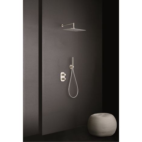Pack Douche PIX encastré thermostatique 100% INOX - CRISTINA ONDYNA XPX8520 (1/5)