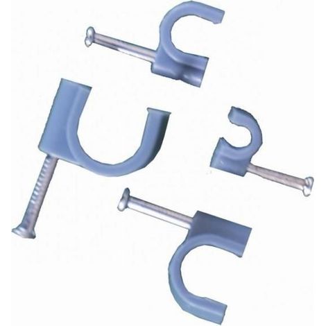 Voltman VOM512241 Boite de 200 attaches Diametre 4/6/8/10 mm Gris (1/2)