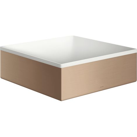 hansgrohe AXOR Suite lavabo à poser, rectangulaire, 285x285mm, (1/2)
