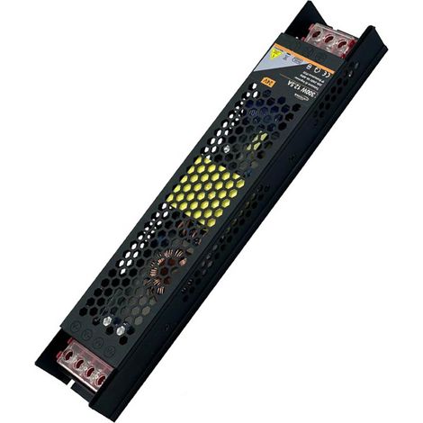 Alimentatore slim stabilizzato 24v 300 watt switch trasformatore 12.5 mha per videosorveglianza e led (1/4)