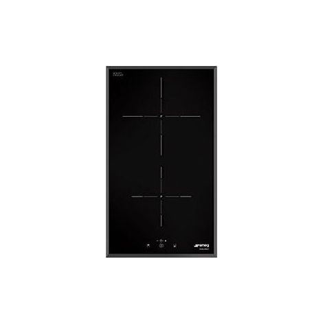 Smeg Piano Cottura SI5322B a Induzione 2 Zone Cottura da 30 cm Colore Nero (1/2)