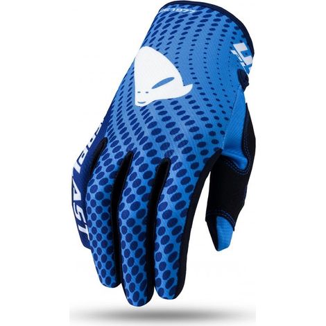 Gants de sport UFO Skill Radom Cross MTB E-Bike, bleus, taille L