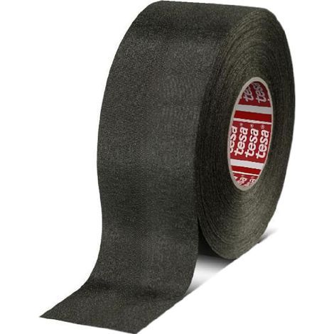 rollo de cinta adhesiva de tela PET de 38 mm x 25 m, resistente al calor, de alta flexibilidad, para cableado automotriz. (1/5)
