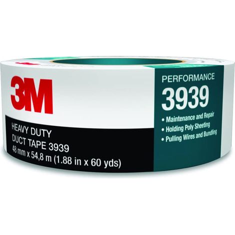 3M 3939 - Nastro in tessuto argentato, 48 mm x 55 m (1/5)