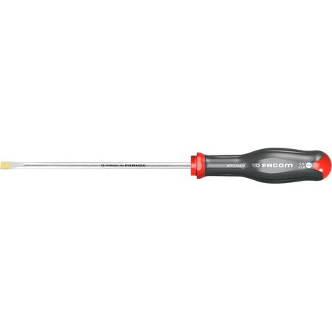 Tournevis Plat Forgé 5.5x150 Lame Forgée Haute Résistance - Générique