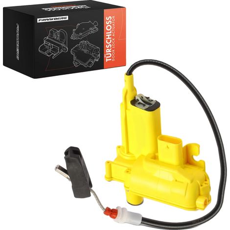 Serrure de porte, fonctionnement électrique, conçue pour l'arrière droit, 4 contacts de connecteur, sans cylindre, compatible avec Mercedes-Benz S580 (1/4)