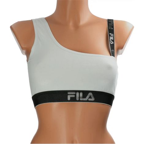 Fila BASIC 1er-Pack Damen-Sport-BH Weiß FU6105-300 R S