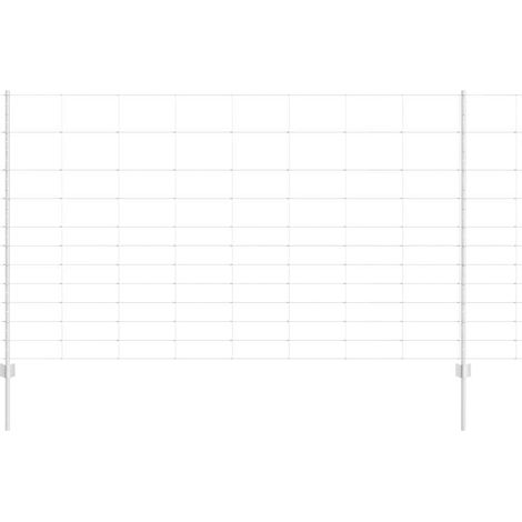 Maison Exclusive - Wildzaun mit Pfosten 25 x 1,4 m (B x H) Feuerv