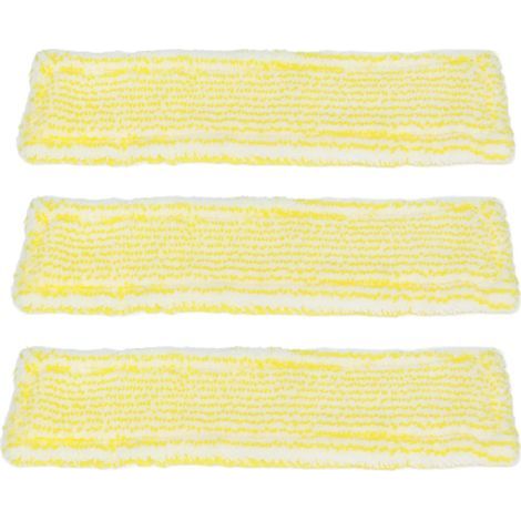 Almohadilla de microfibra para limpieza de ventanas, almohadilla de limpieza de ventanas altamente absorbente para limpiadores de ventanas Karcher WV2 y WV5. (1/4)