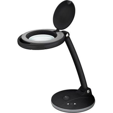 Goobay Lampada da Tavolo LED Nera Design Moderno