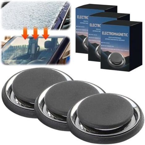 Dispositif de déneigement électromagnétique pour voiture, instrument de déneigement antigel de mise à niveau 2025, 3PCS (1/4)