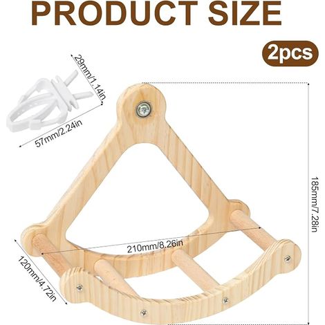 Boat Perch Toy Activity Wheel for Birds (1/4)
